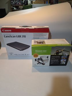 Color Image Scanner CanoScan LiDE 210 & 35 mm Slide s converter New!