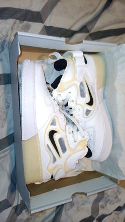 nike air force 1 mid react '40th anniversary - white black'