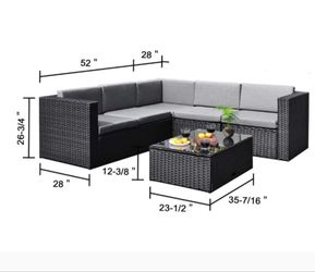 Patio SET Outdoor Furniture