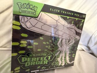 Brand new mega evolution trainer box very hard to find. $150 The Perfect Order ETB from the Mega Evolution expansion is a must-have for collectors, se