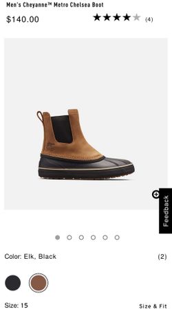 Sorel waterproof boots leather size mens 15