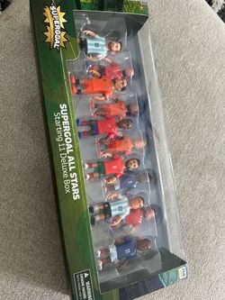 Supergoal World Cup 26 Soccer Starting 11 Deluxe Box Figure FIFA NEW