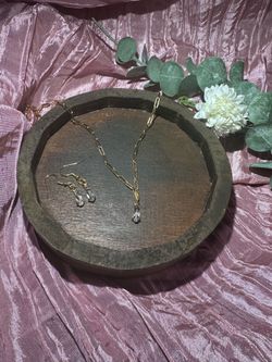 New earring and necklace handmade