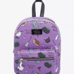 Bioworld Disney’s Hocus Pocus Icons Purple Mini Backpack