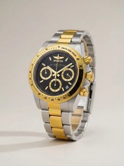Invicta Speedway Torvane Men's Watch - 39.5mm, Steel, Gold (9224)