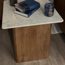 Marble End Table 