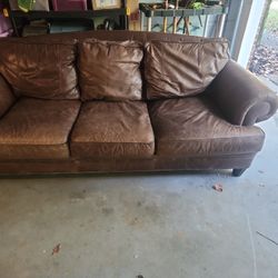 Leather Couch