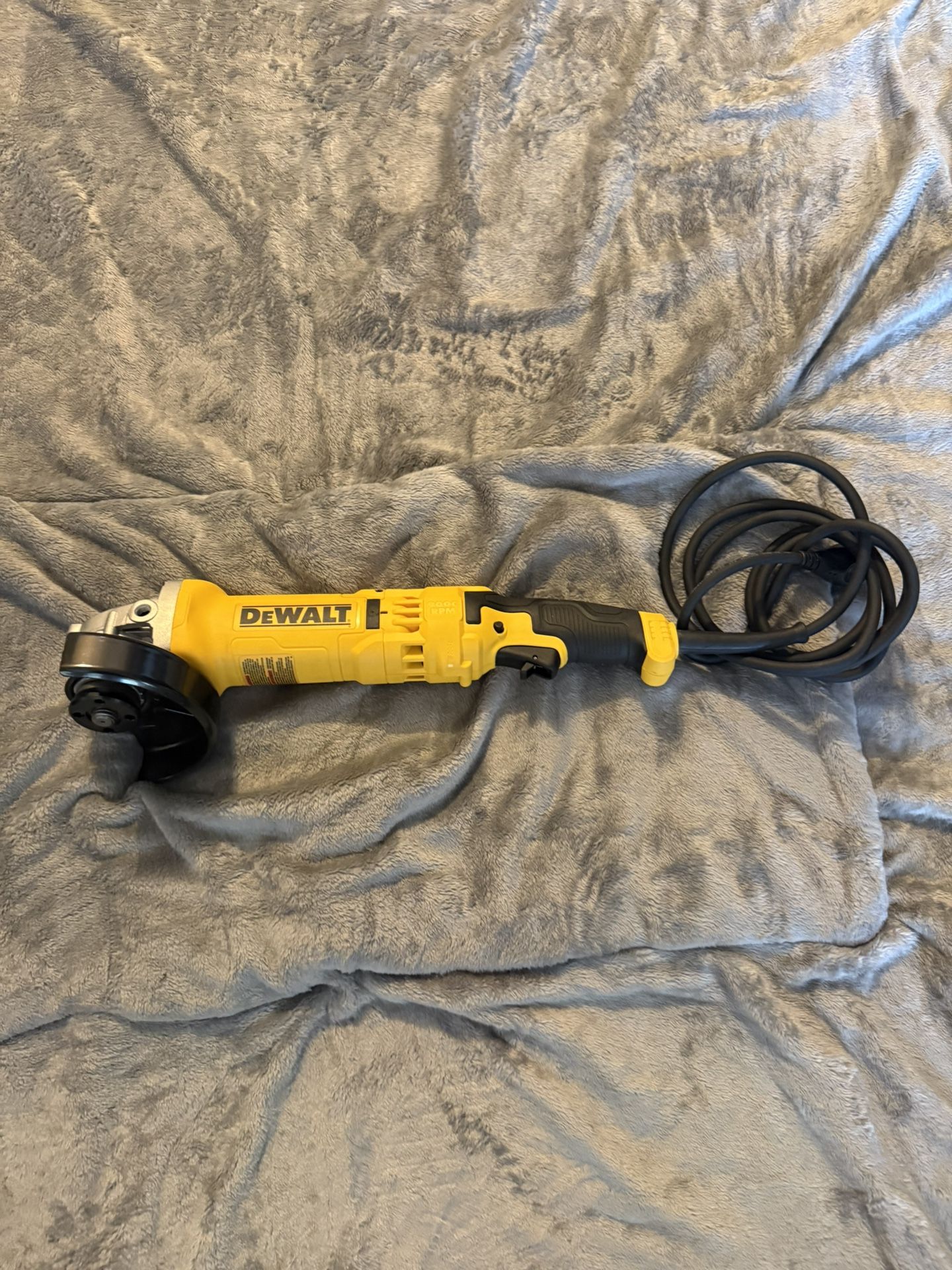 DEWALT 13 Amp Corded 4.5 - 5 in. High Performance Trigger Grip Angle Grinder