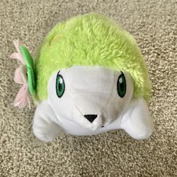 Pokémon 2010 Shaymin Land Forme Plush Stuffed Soft Toy Factory Nintendo