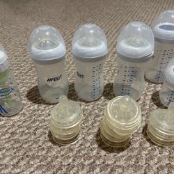 Phillips Avent Bottles, Dr. Brown, Burp Cloths