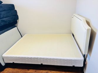 Queen-size bed frame