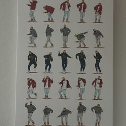 Drake Dancing Canvas 