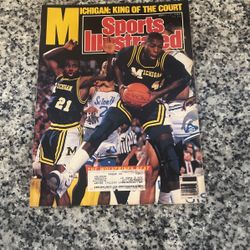 Sports Illustrated 1989 Michigan B-BALL
