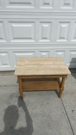 Marble table