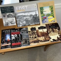 Nine Vintage And Modern Books Relating To Seattle
