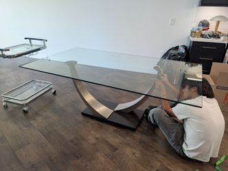 Vintage Eames style tables and dinner table with chairs