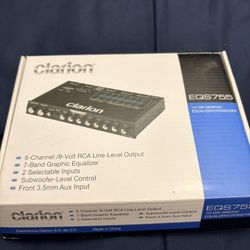 Clarion EQS755