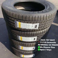 235/65R17 Goodyear Assurance All Season New Set of Tires Installed and Balanced Set de Llantas Nuevas Instaladas y Balanceadas