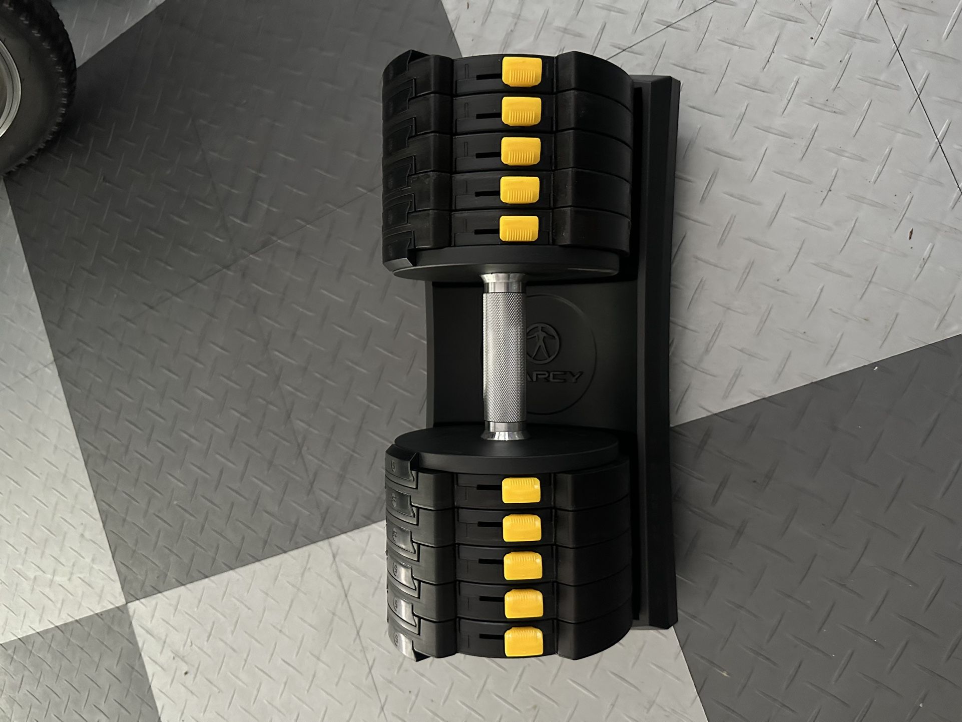 Marcy Adjustable Dumbbell System 6 Dumbbells-in-1