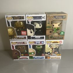 Funko Pop! Lot Of 6 (1215, 1638, 211, 1455,482, 969)