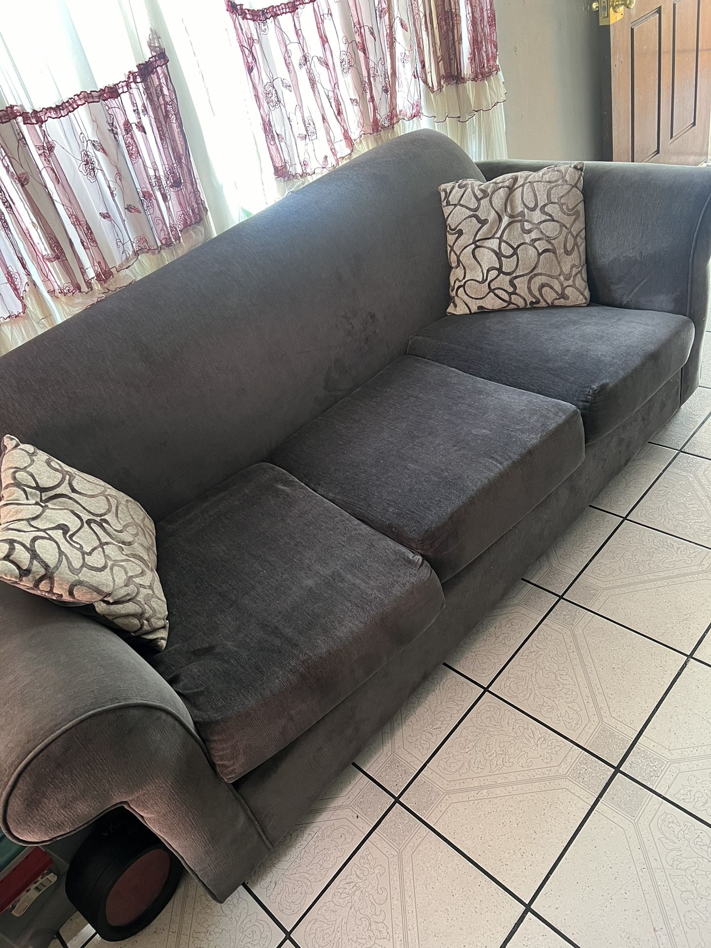 Sofa Set (big Sofa Is A Sofa Bed)