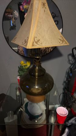 ANTIQUE LAMPw/wick