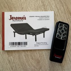 Jerome’s Adjustable Bed w/ 14” Mattress