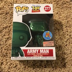Army Man Metallic Toy Story Funko Pop