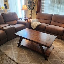 Recliners Set TABLES ALREADY SOLD IT 