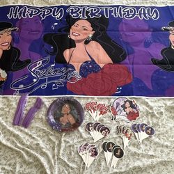 Selena Party Supplies 