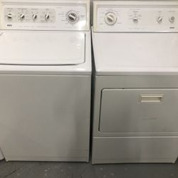 Set washer and dryer regular kenmore