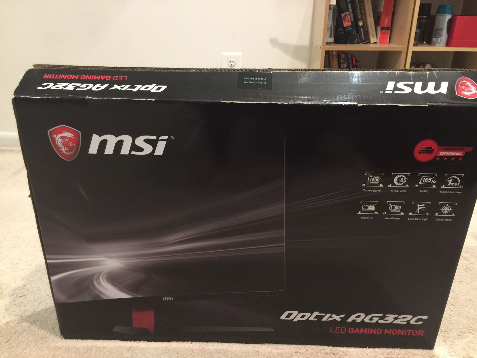 MSI 32 Inch curved Monitor