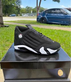 Air Jordan 14 Black White