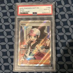 2025 POKEMON WHT EN-WHITE FLARE #164 HILDA ULTRA RARE