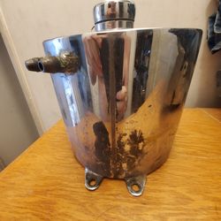 Harley Panhead Chrome Oil Tank Used Aftermarket