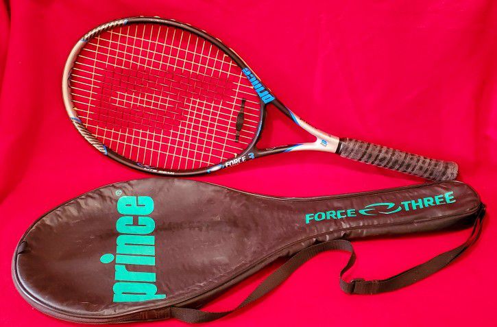 PRINCE FORCE 3 Blast Ti  Oversize Titanium Alloy Tennis Racket With Case