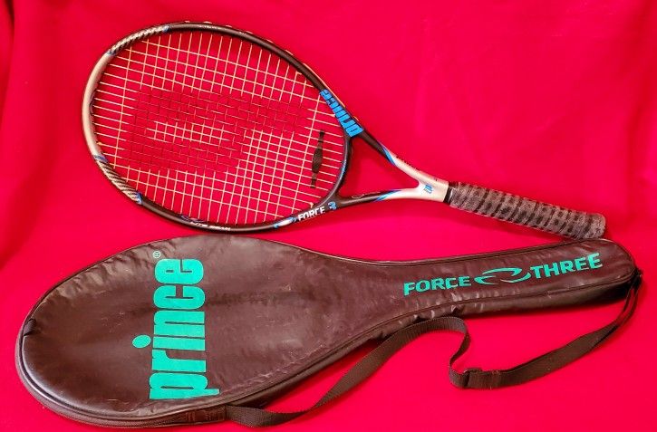 PRINCE FORCE 3 Blast Ti Oversize Titanium Alloy Tennis Racket With Case