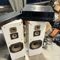 Stereo Receiver/Equalizer/Speakers