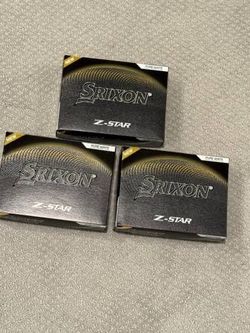 SRIXON Z-STAR GOLF BALLS White 3 Dozen 36 Balls NEW IN BOX