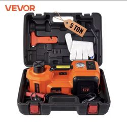 5 Ton Electric Hydraulic Car Jack With Tire Inflater 
