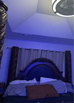 North Shore California King Canopy Bed Only