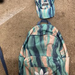 Adidas Backpack And Matching STRAPBACK 