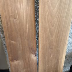 3 Hardwood Poplar Boards