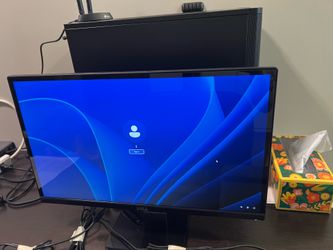 desktop pc gaming + dell monitor 21.5" windows 11 pro