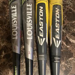 Easton Beast X Louisville Slugger Omaha Series USA Baseball Little League Bats