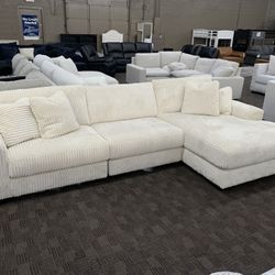 Cream Oversized Sectional 