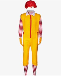 Ronald McDonald Clown Halloween Costume