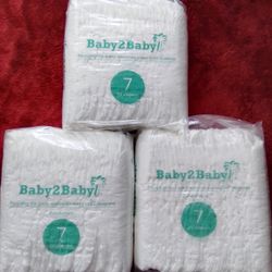 Baby 2 Baby Diapers Size 7 