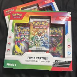 Pokemon First Partner Illustration