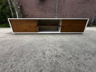 West Elm Mid Century Modern Style Media Console Entertainment Center Tv Stand Cabinet Sideboard